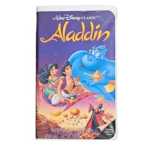 Aladdin VHS Tape The Classics Walt Disney